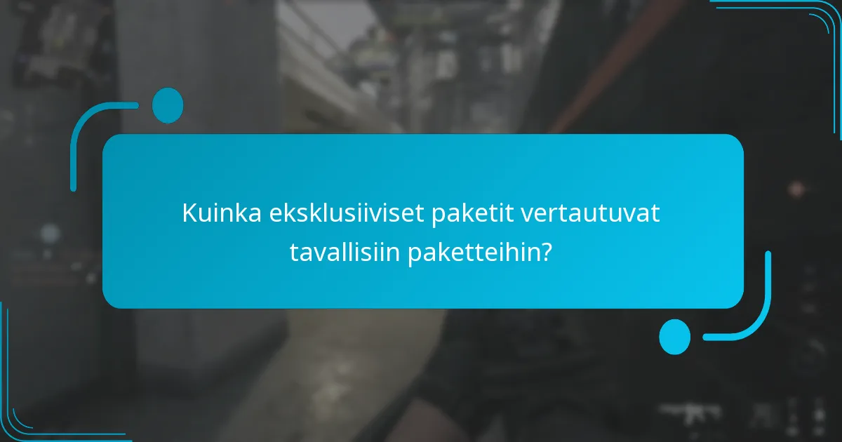 Kuinka voin hankkia koodeja eksklusiivisiin paketteihin?