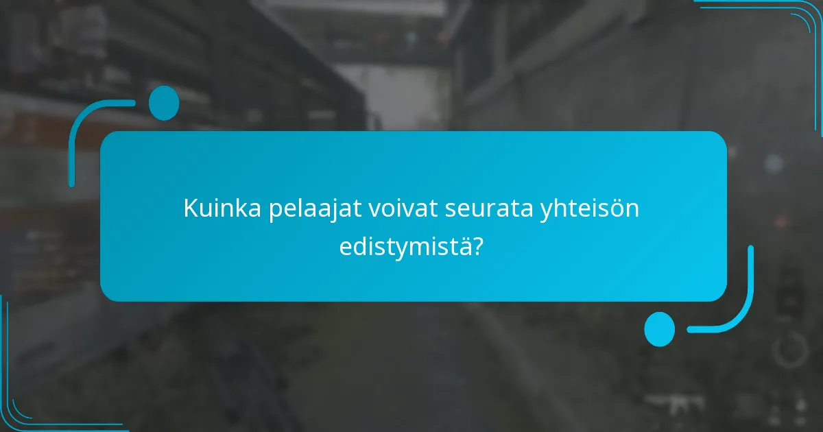 Kuinka yhteisön virstanpylväät määritellään?