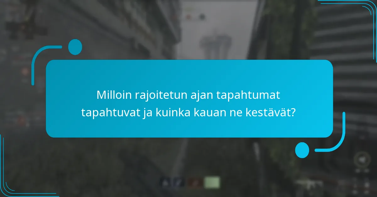 Mitkä erityiset kosmetiikkaesineet ovat saatavilla rajoitetun ajan tapahtumissa?
