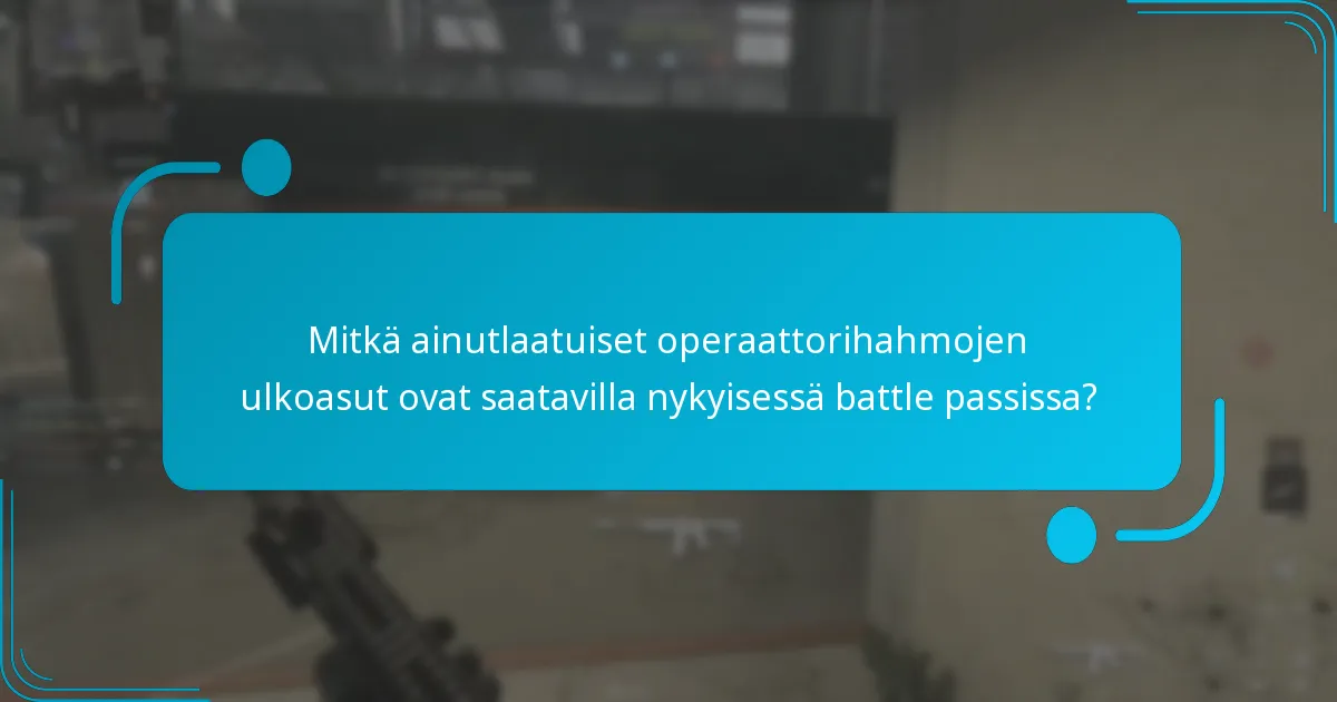 Mitkä asekaaviot pelaajat voivat ansaita battle passista?