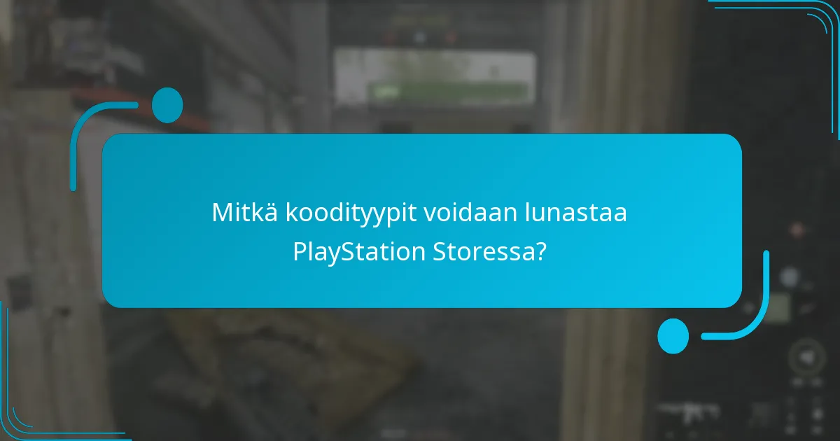 Kuinka eri koodityypit vertautuvat ostoissa?