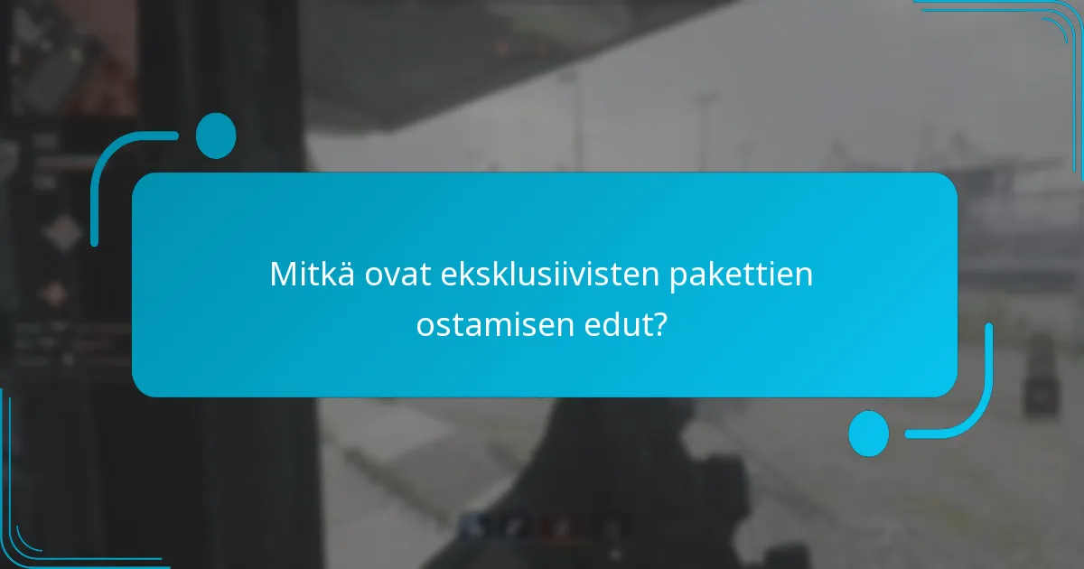 Kuinka eksklusiiviset paketit vertautuvat tavallisiin paketteihin?